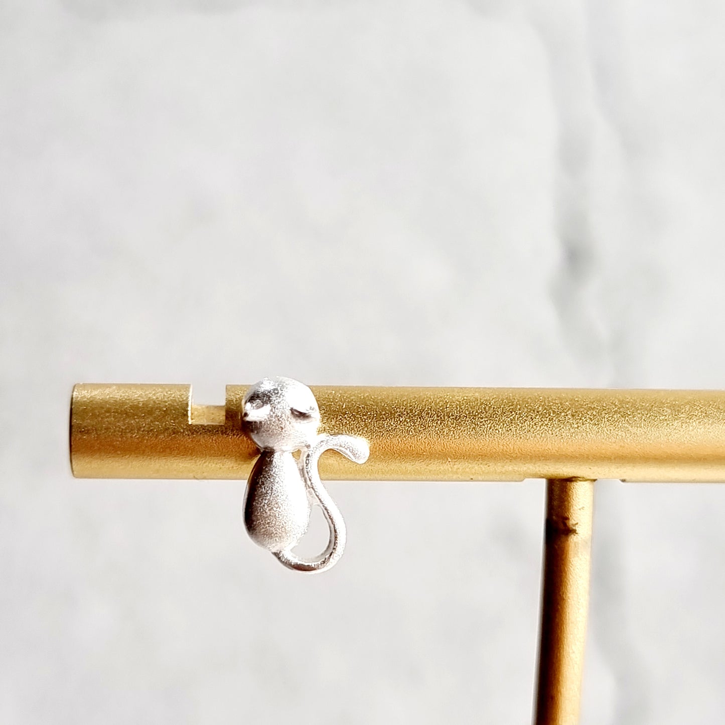 S925 Silver Cat Earrings