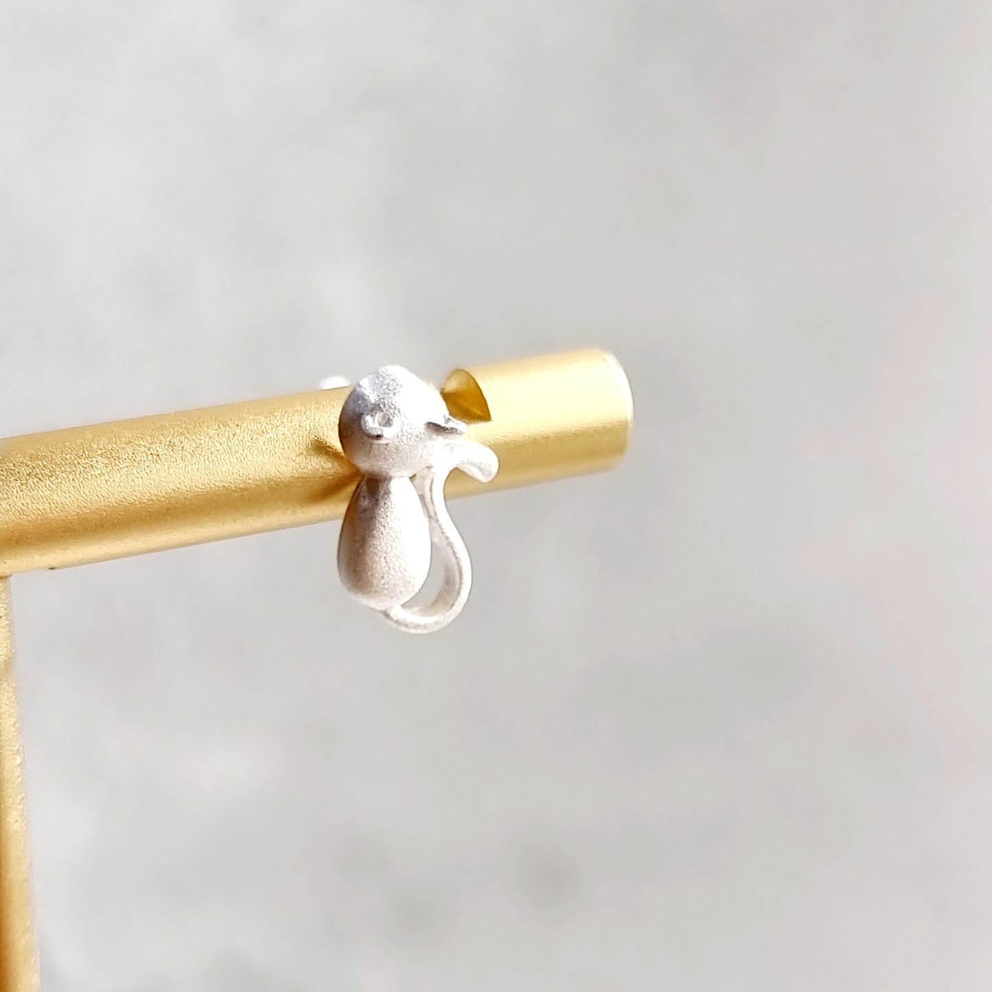 S925 Silver Cat Earrings