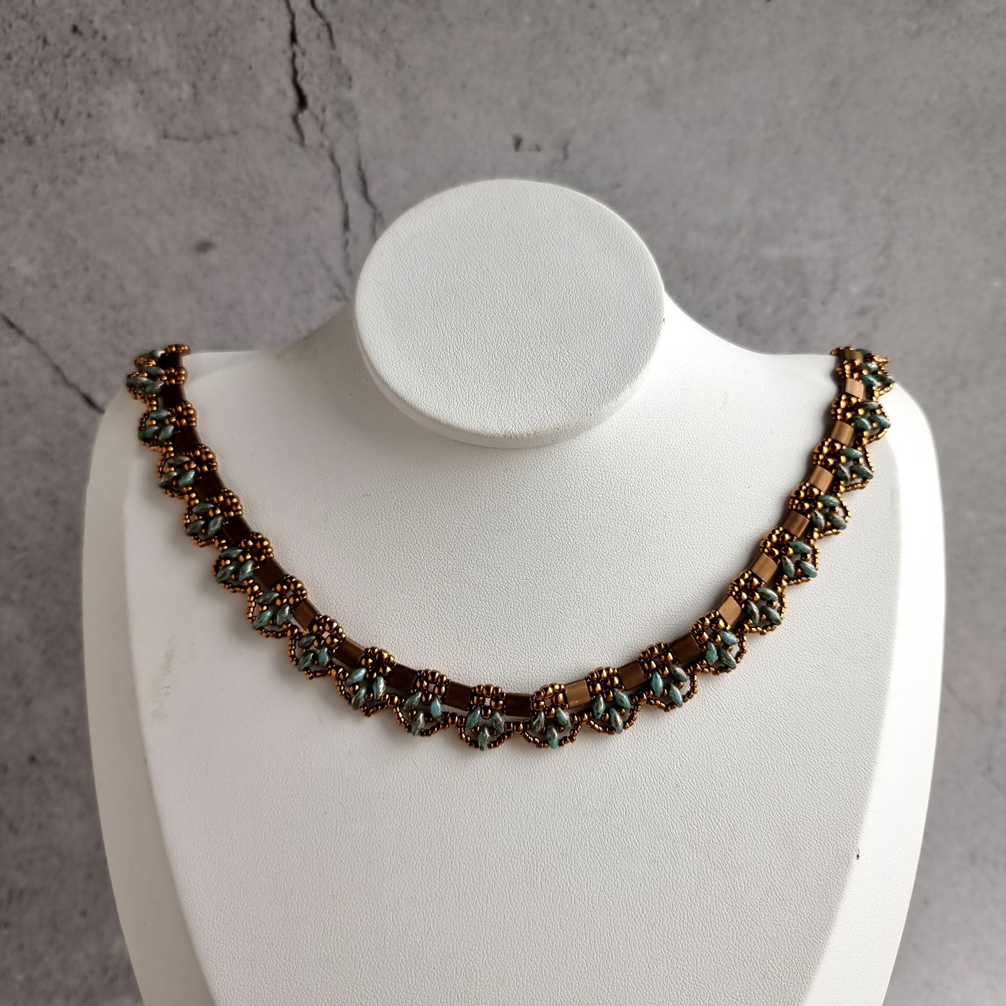 Pinnacle Necklace - Tila Beads & Superduo