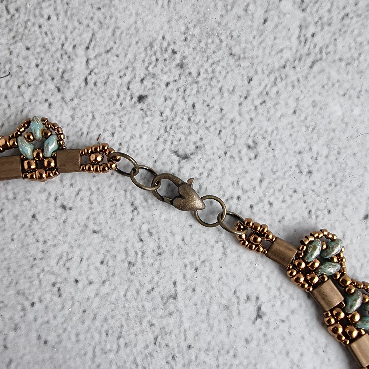 Pinnacle Necklace - Tila Beads & Superduo
