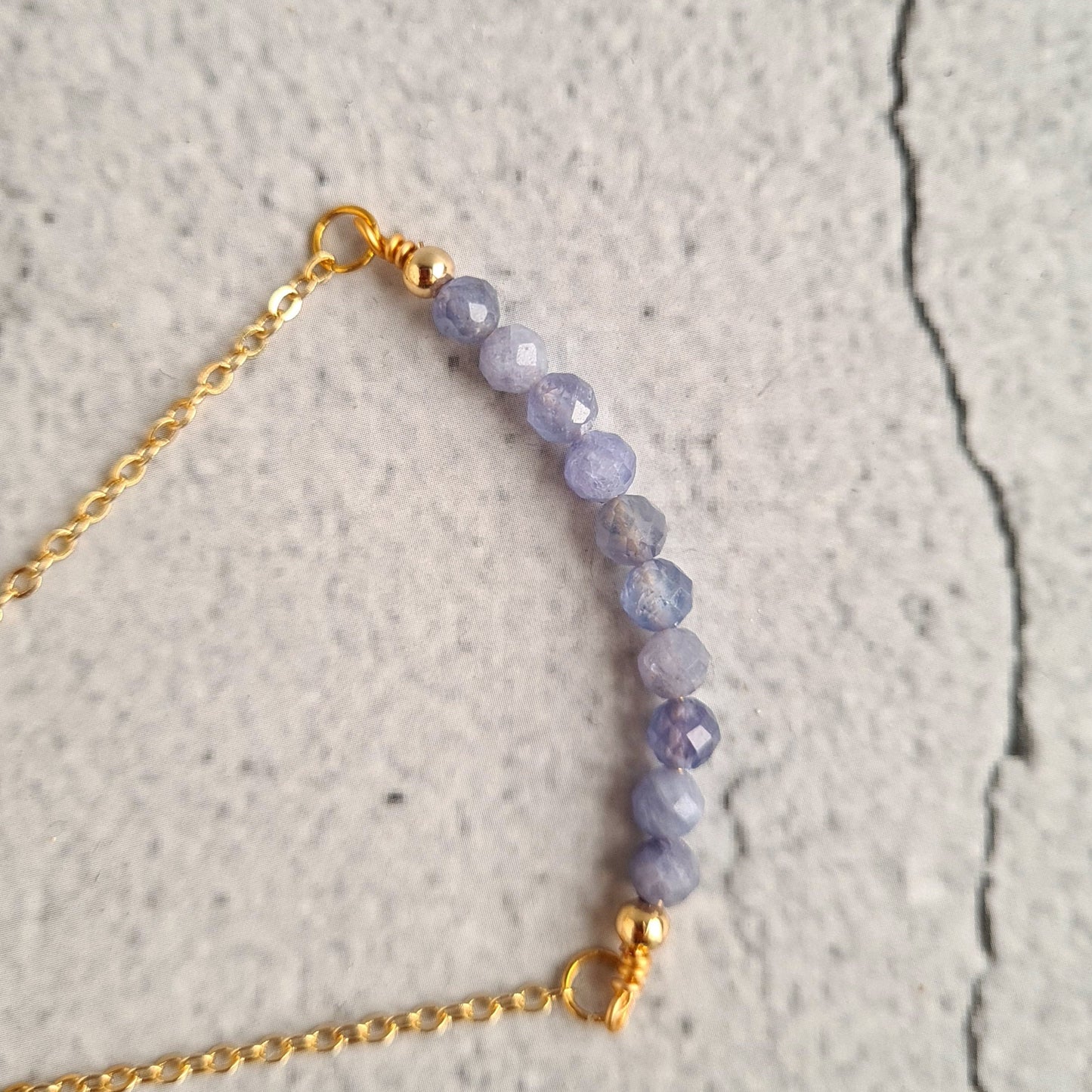 Bar Bracelet - Gemstones - Ruby, Amethyst, Tanzanite, Jade, Golden Obsidian