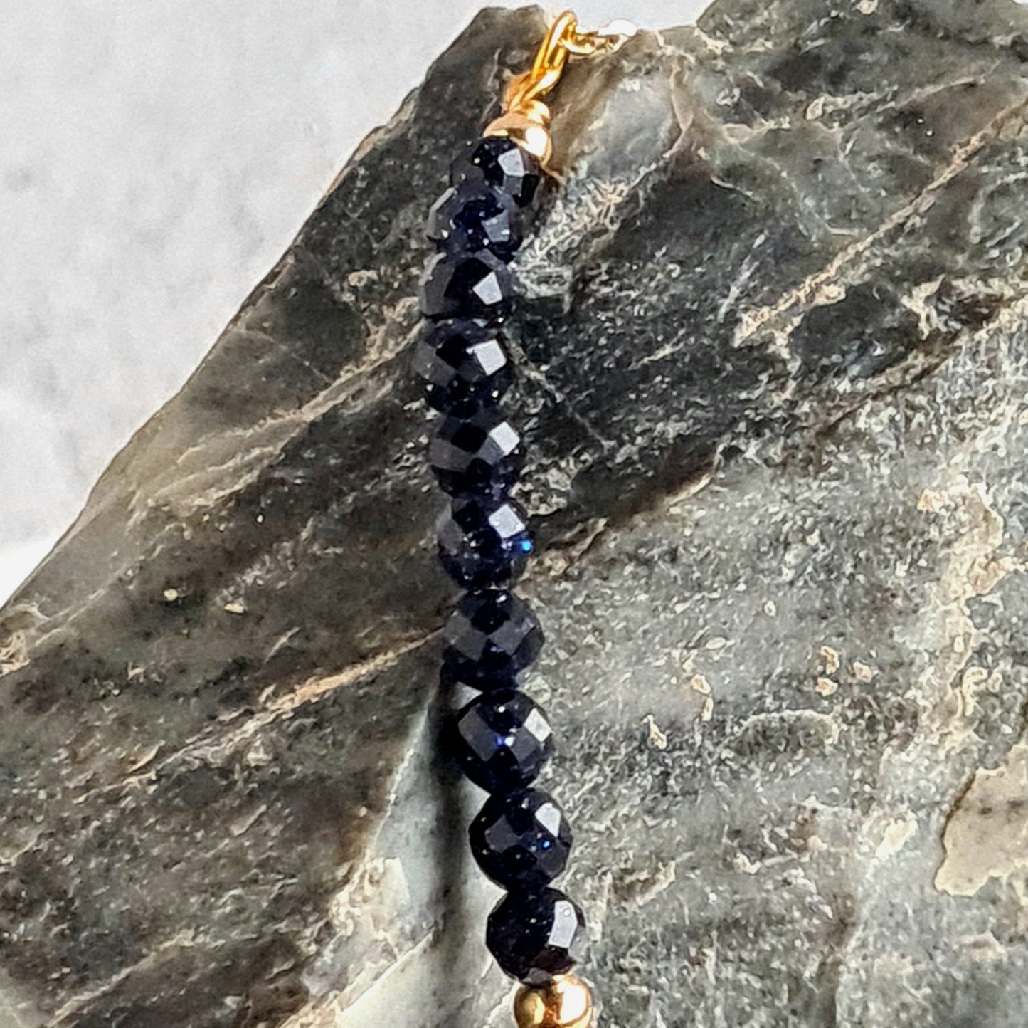 Bar Bracelet - Gemstones - Ruby, Amethyst, Tanzanite, Jade, Golden Obsidian