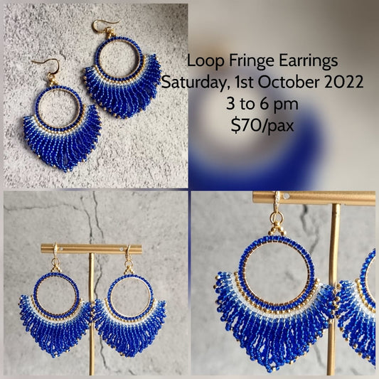 Loop Fringe Earrings Workshop