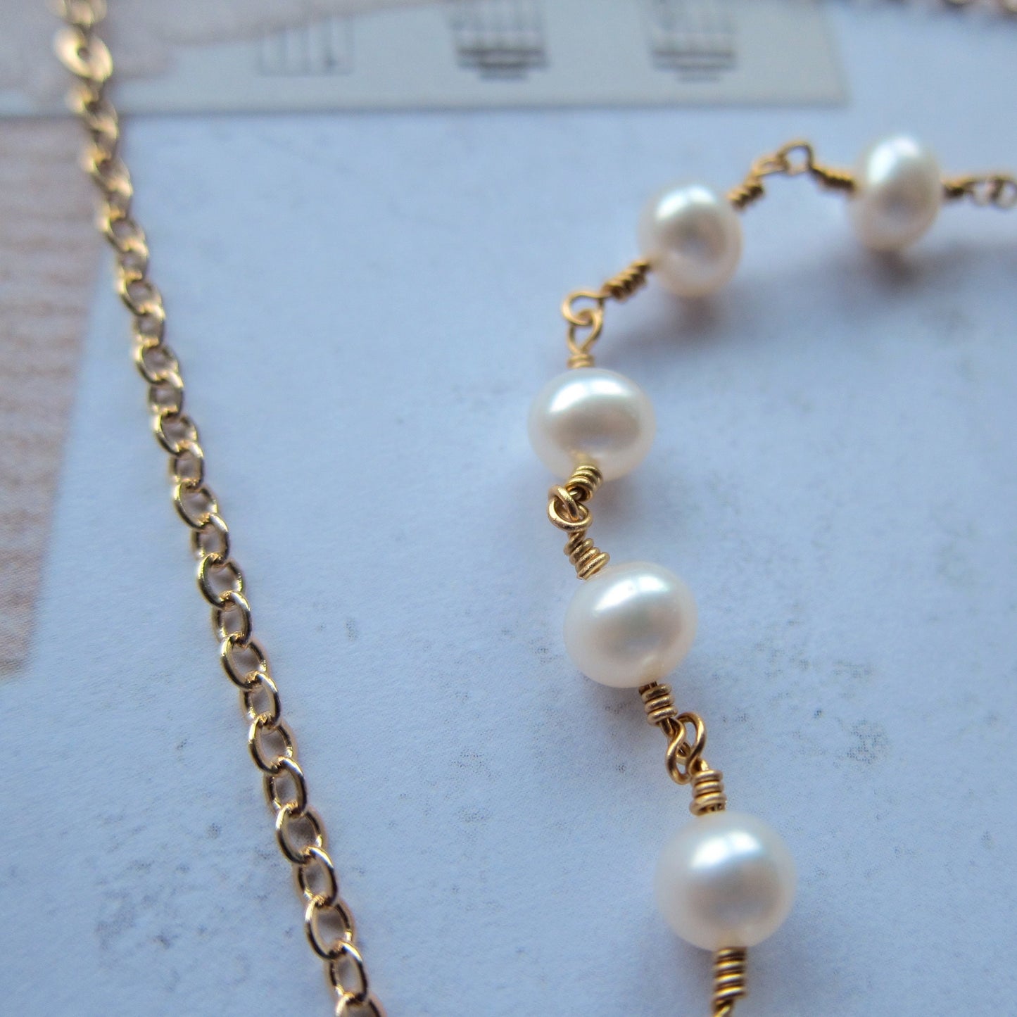 3 Layers Fresh Water Pearl Necklace